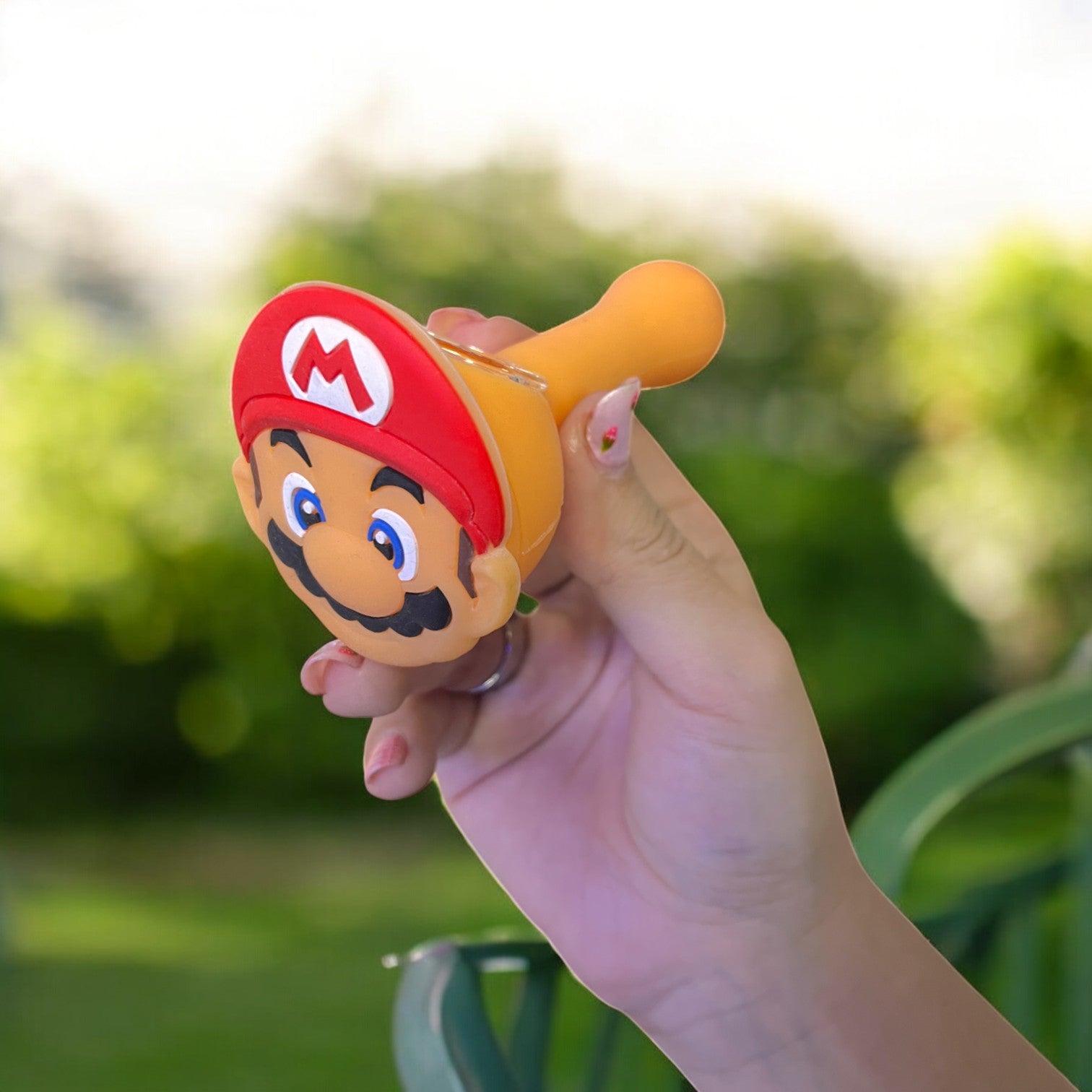PIPA SILICONA MARIO BROSS/SUPERMAN PIPA SILICONA MARIO BROSS/SUPERMAN
